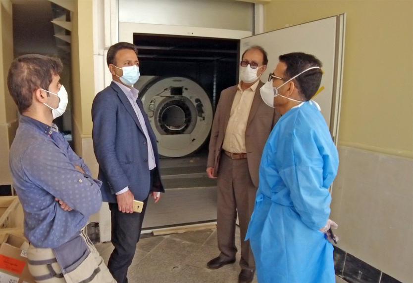 تحویل دستگاه MRI دولتی به دانشکده 